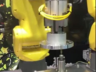 頭盔機(jī)器人去毛刺高速主軸