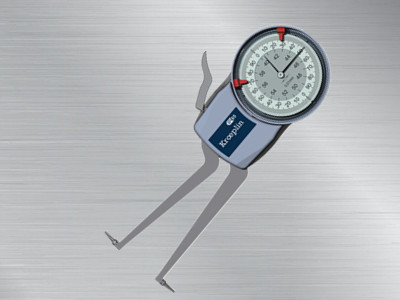 德國Kroeplin帶表內徑卡規H240 