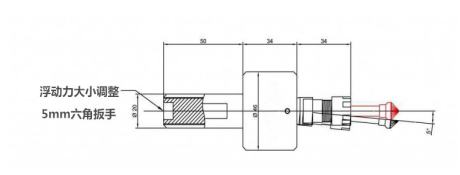 浮動刀柄尺寸圖 