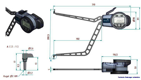 內卡規G4150尺寸圖 
