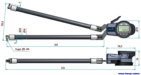 德國(guó)kroeplin進(jìn)口卡規(guī)G850尺寸圖