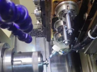 鋁合金鉆斜孔，8萬轉高頻銑擺角度方案