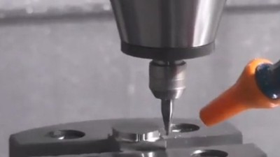 熱處理模具鋼銑削，CNC加工中心50000轉增速器可加工