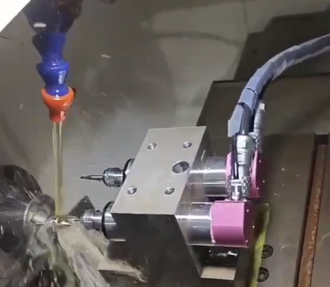 排刀機鉆孔主軸