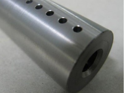 NAKANISHI高速電主軸BMS-4020應用于管形SCM420鋼鉆孔加工