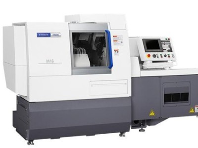 高頻銑BM-322FR在西鐵城M16走心機上加工復雜零件