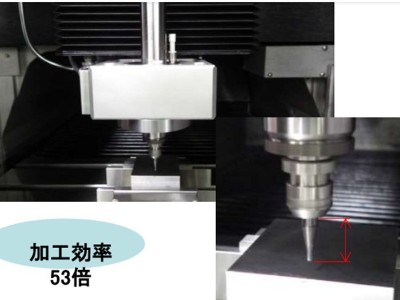 NAKANISHI自動換刀主軸搭配R1球頭銑刀用于鋁合金側切及上切加工