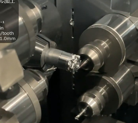 津上BO206走心機高頻銑