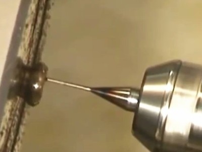 津上208走芯機銑骨釘梅花用NAKANISHI高速電主軸案例