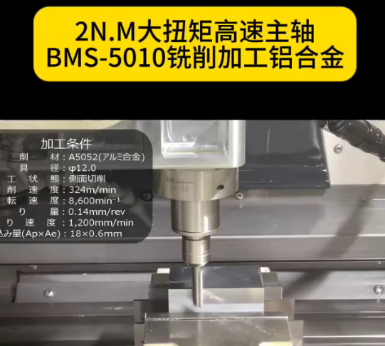 大扭矩高速主軸