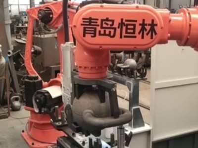 0.5mm壓鑄鐵邊緣毛刺，RBZ40浮動主軸靈活去除