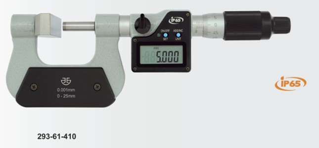 青量數顯大測砧千分尺