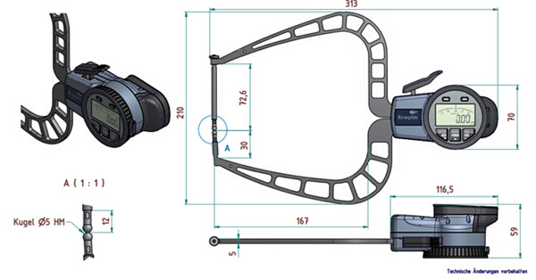 德國外卡規(guī)C450B尺寸圖 