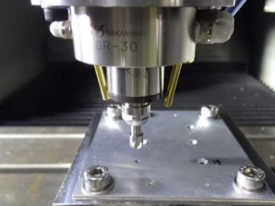 鋁復合材料6mm鉆孔，NAKANISHI高速電主軸NR-3060S鉆孔加工案例