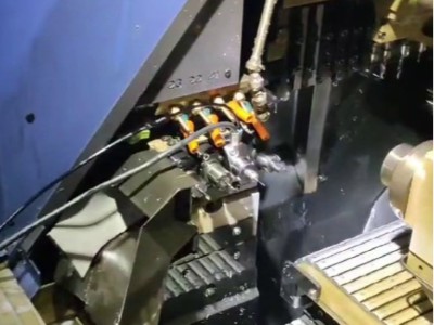 斯大SB20走心機高頻銑背軸銑削，微米級精度提高表面效果