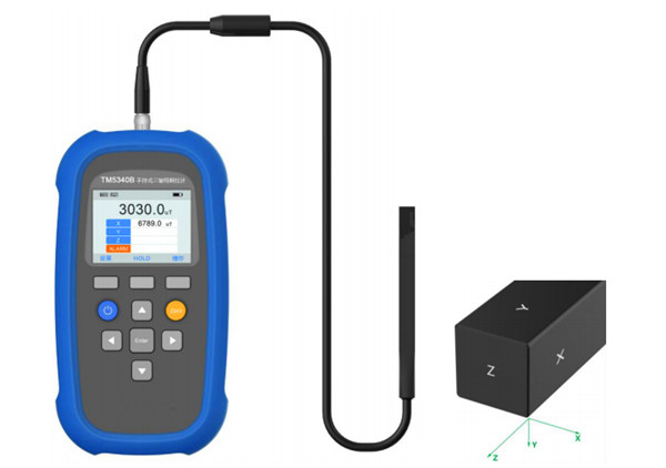 手持式三軸高斯計