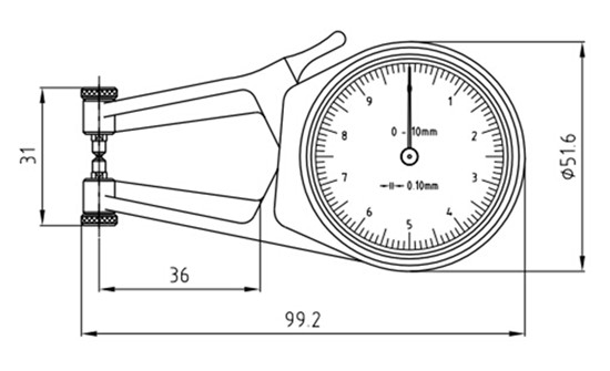 德國KROEPLIN外卡規(guī)POCO 2K尺寸圖 